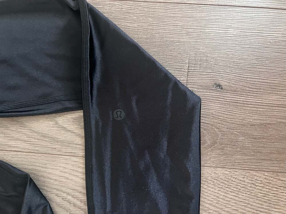 Lululemon Logo Elastic Bra and Legging Set,  Bra size L / Leggings Size 6 - Picture 3 of 11